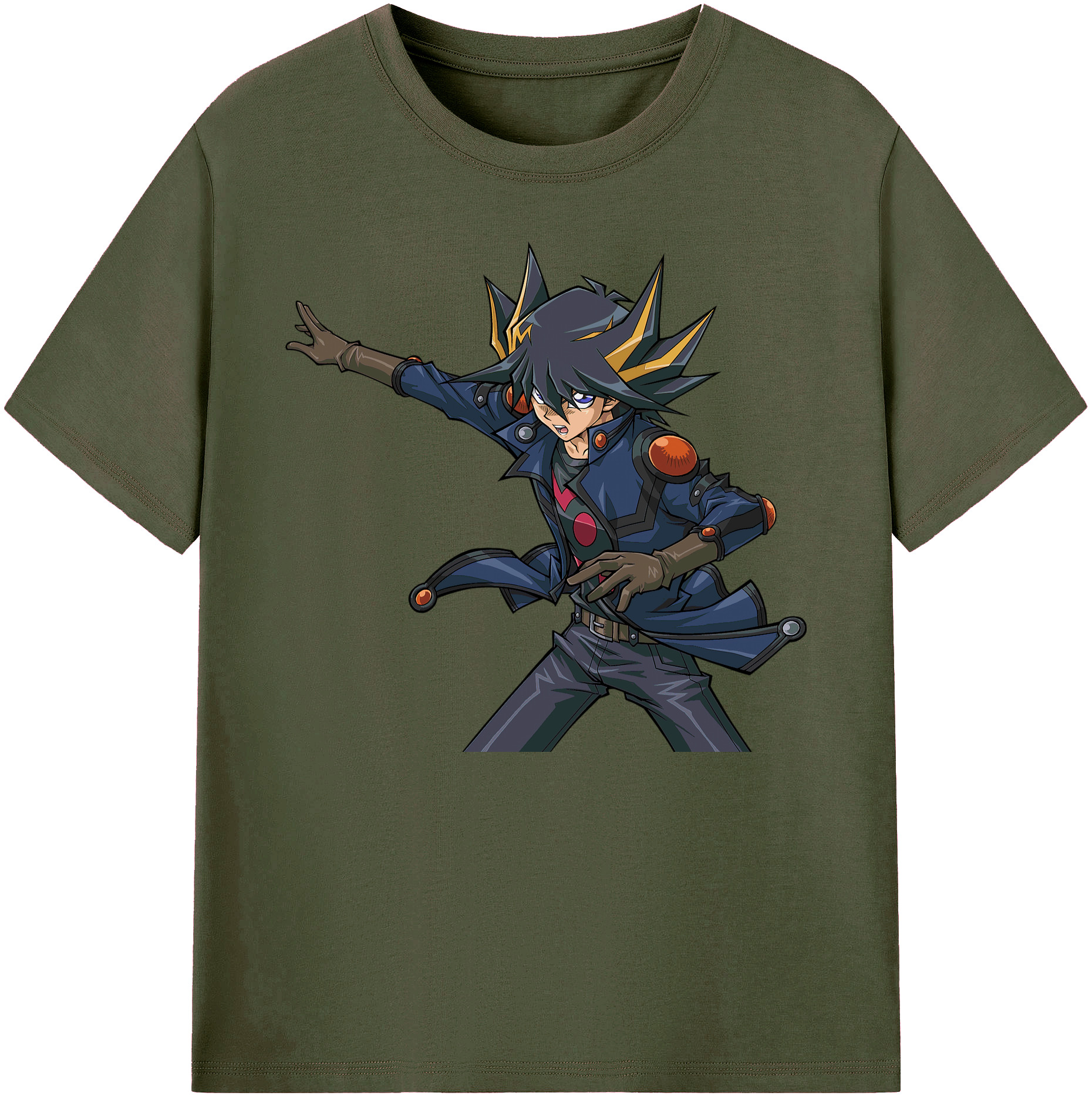 （画像用） 遊☆戯☆王 Yu-Gi-Oh! 綿100％ メンズ半袖Tシャツ｜肌触りやわらか＆通気性